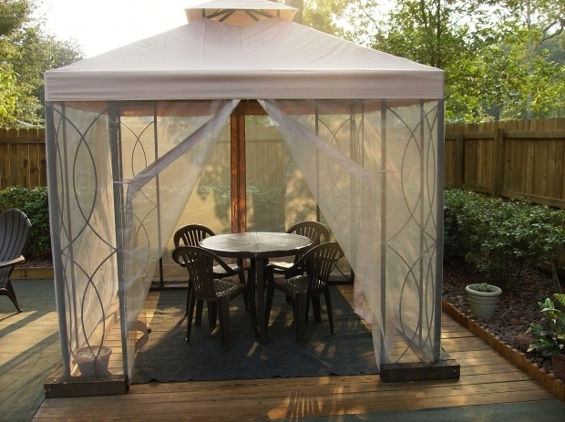 8×8 Gazebo Replacement Canopy And Netting