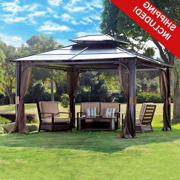 Picture of Metal Roof Gazebo Kits Hardtop Gazebos Best 2017 Choices Sorted Size