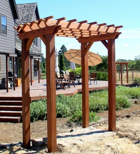 Gorgeous How To Build A Small Pergola Small Pergola Kit Small Pergola Pergolas Forever Redwood