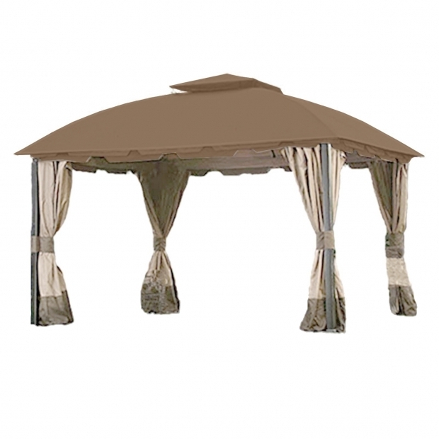 Picture of Wilson & Fisher Windsor Dome Gazebo Big Lots Gazebo Replacement Canopy Covers And Netting Sets