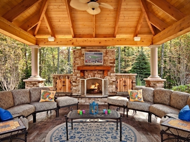 Fascinating Gazebo Plans With Fireplace Stunning Gazebo Plans With Fireplace Amazing Outdoor Kitchen 6032