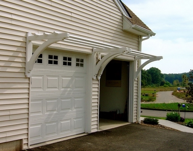 Image of Pergola Over Garage Door Plans Build Pergola Over Garage Door Home Design Ideas
