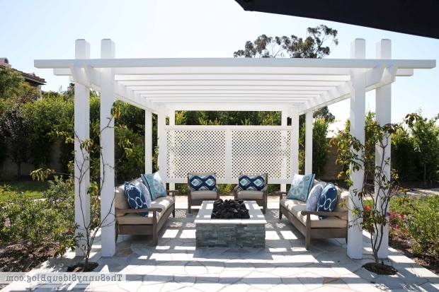 Pergola With Fire Pit