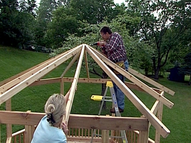 How To Build A Gazebo Roof